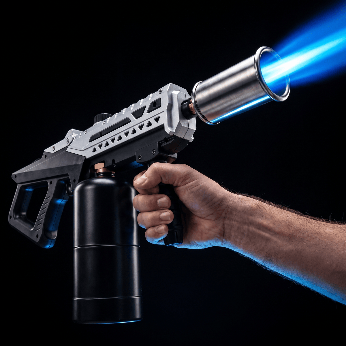 FlameCamp Pro — 1,800°F Propane Torch Gun