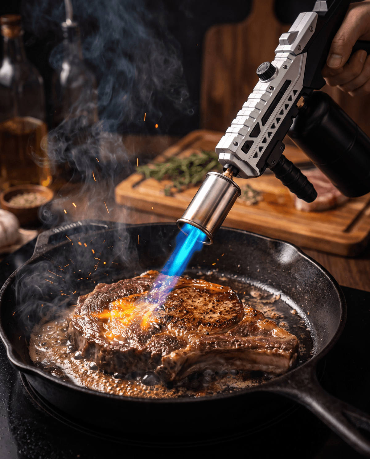 FlameCamp Pro — 1,800°F Propane Torch Gun